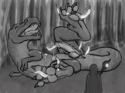 T-Rex tickling