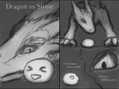 Dragon vs Slimes