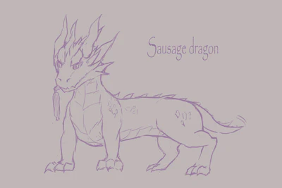 Sausage dragon